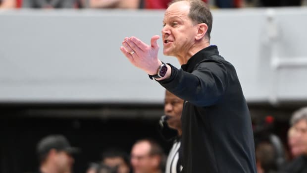 Hopkins during Washington’s 74-68 win over No. 18 Washington State on March 7, 2024.
